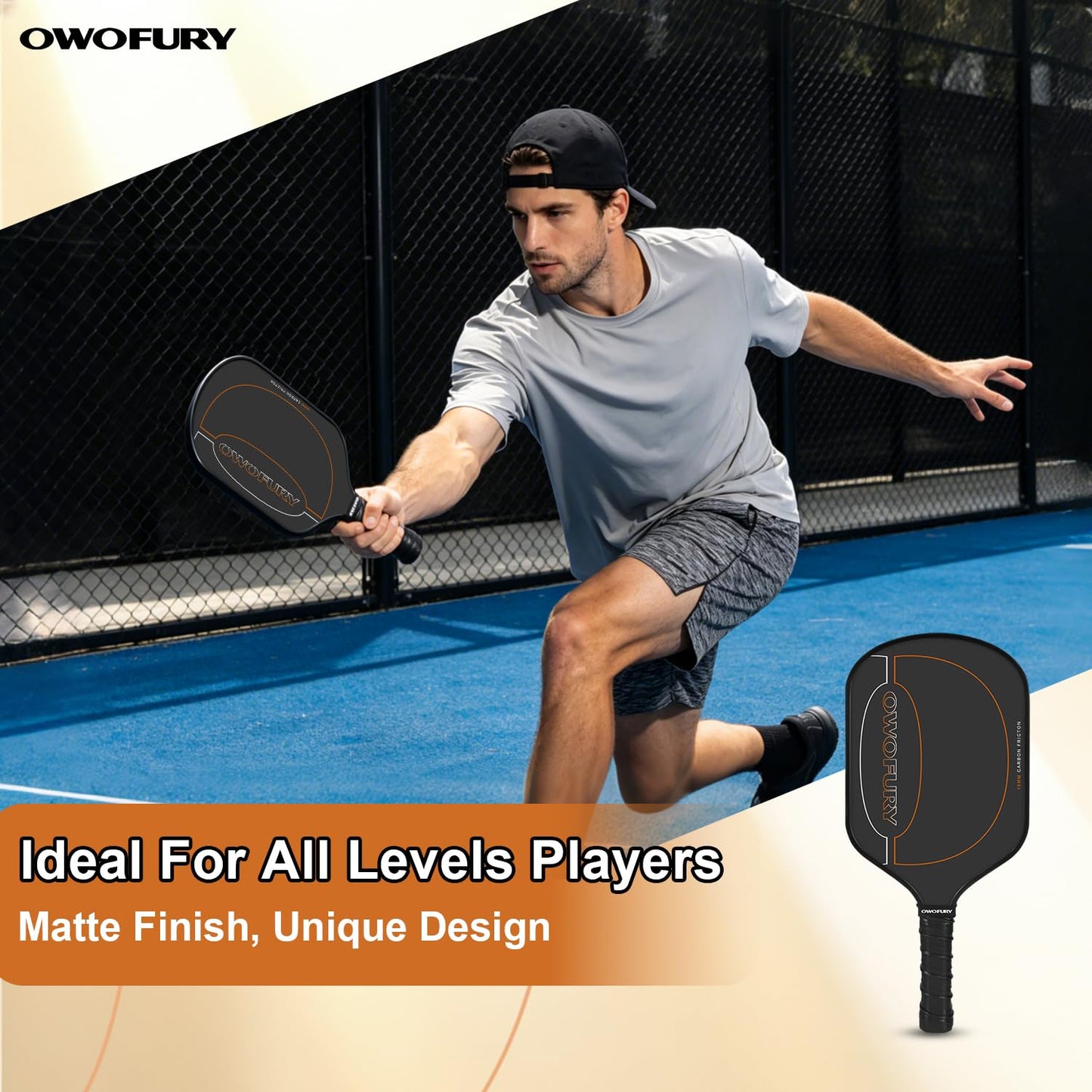 Pickleball Paddles Set of 2 Lightweight Honeycomb Core Pink