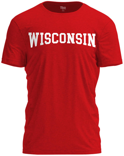 State T-Shirt – Bold Sport State Letters Tee for Fans and Game Days