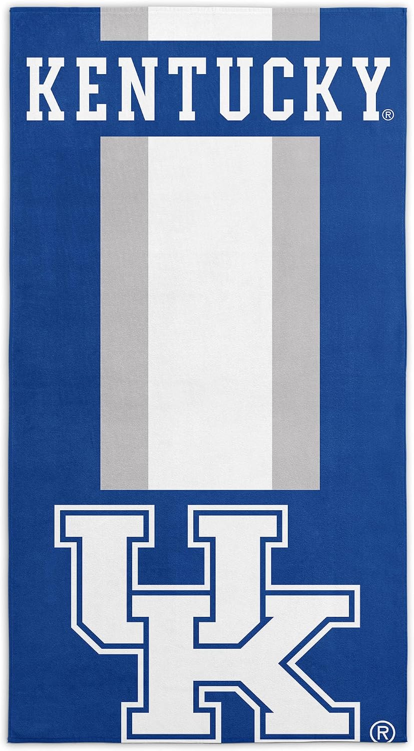 Northwest NCAA Alabama Crimson Tide Unisex-Adult Beach Towel, 30" x 60", Stripes