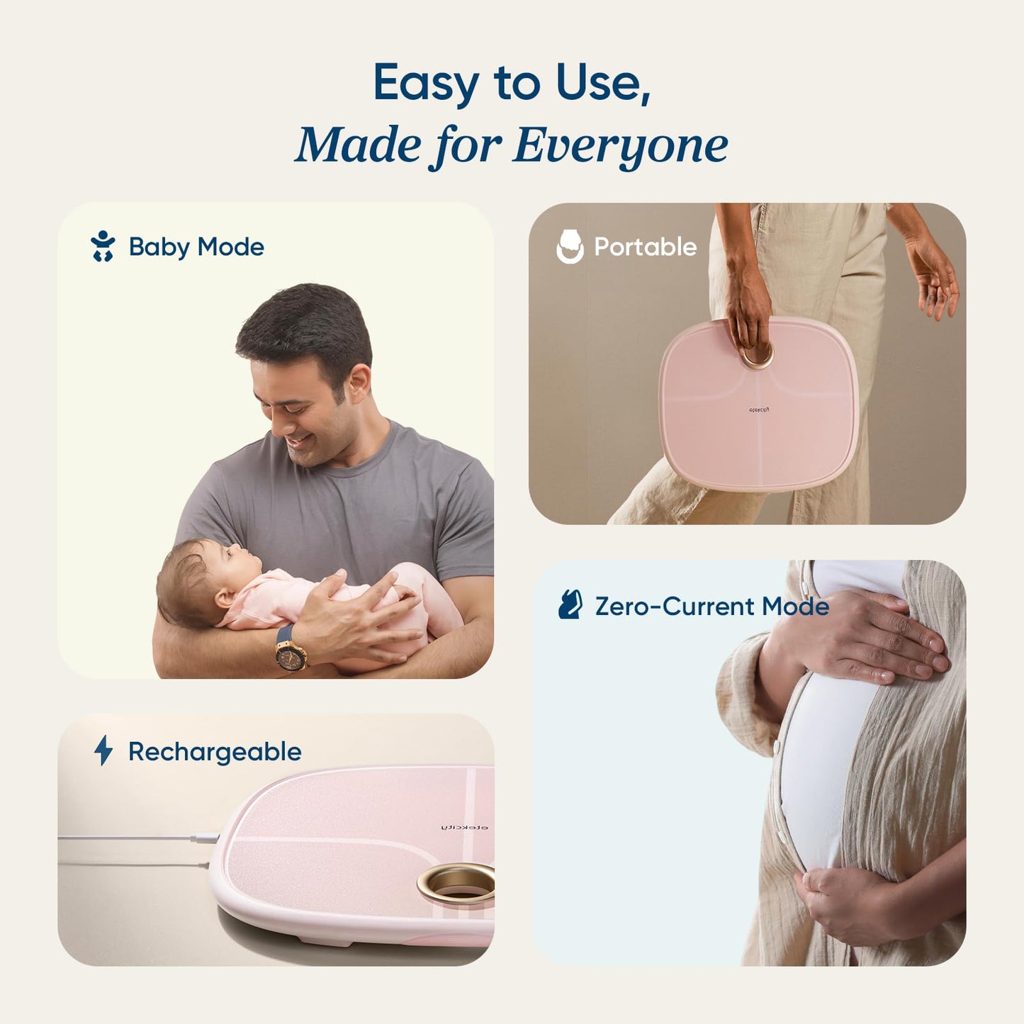 Etekcity Upgraded Smart Scale for Body Weight, FSA&HSA Eligible, Bathroom Digital Scale with BMI, Body Fat, Muscle Mass, 13 Metrics with a Large Display, Support Offline Mode and Apps Connection