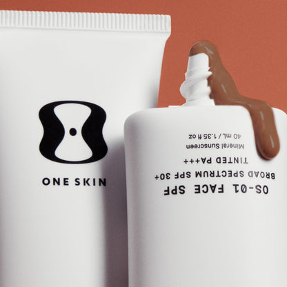 OneSkin FACE SPF OS-01 Peptide Broad Spectrum SPF 30+ Mineral Sunscreen- Scientifically Proven to Protect Skin from UV Aging, Includes Potent Antioxidants