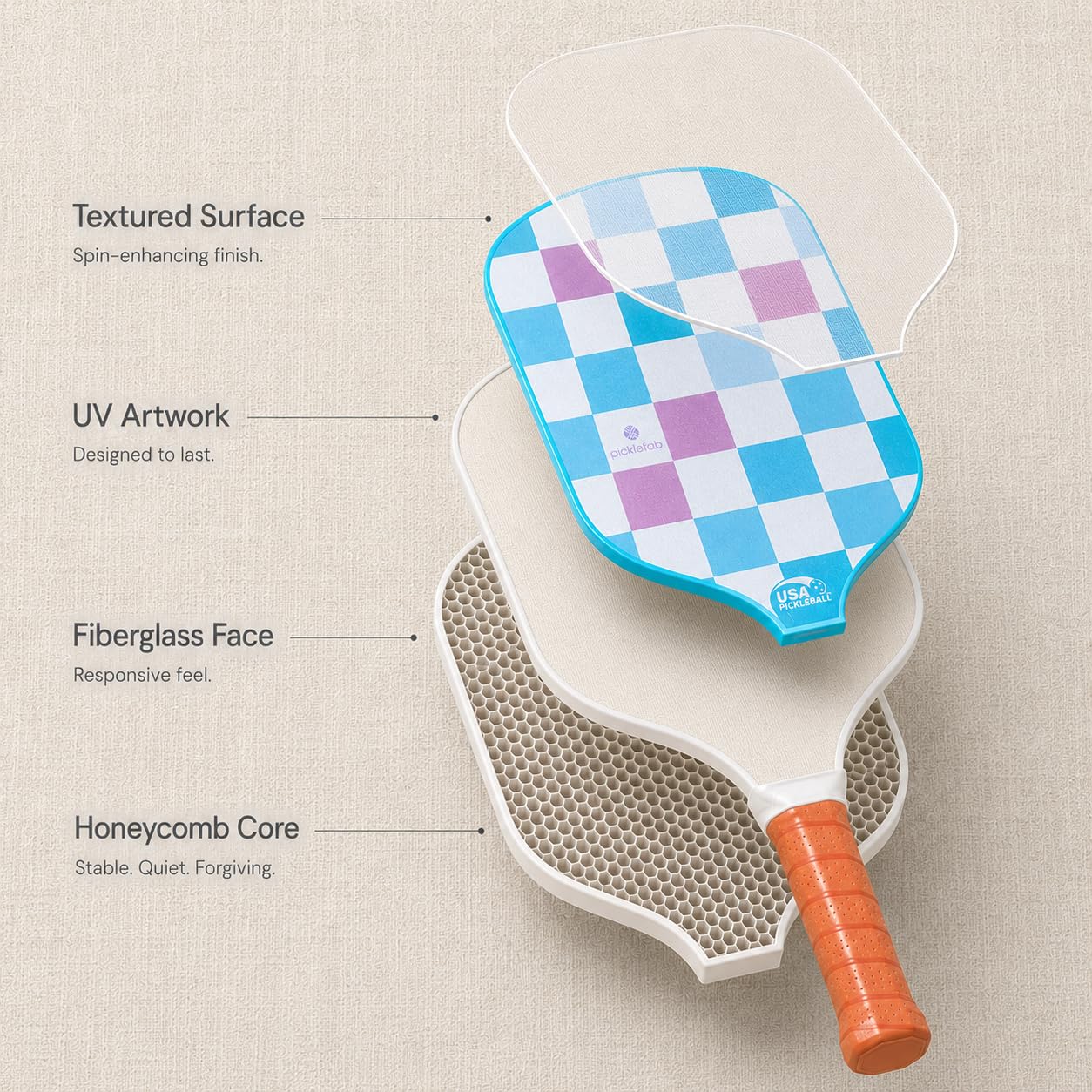 Cute Pickleball Paddles for Women | Girly & Aesthetic Designs