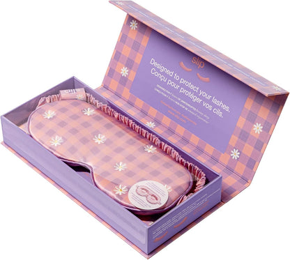 slip Pure Silk Contour Sleep Mask: Protect Your Delicate Lashes with Our Innovative, Lash-Friendly Design. Experience Uninterrupted Beauty Sleep with Slipsilk™ Comfort, 1 Contour Mask, Scarlet