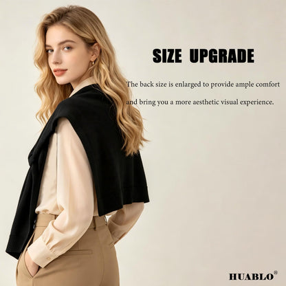 huablo Women's Fashion Knitted Shawl