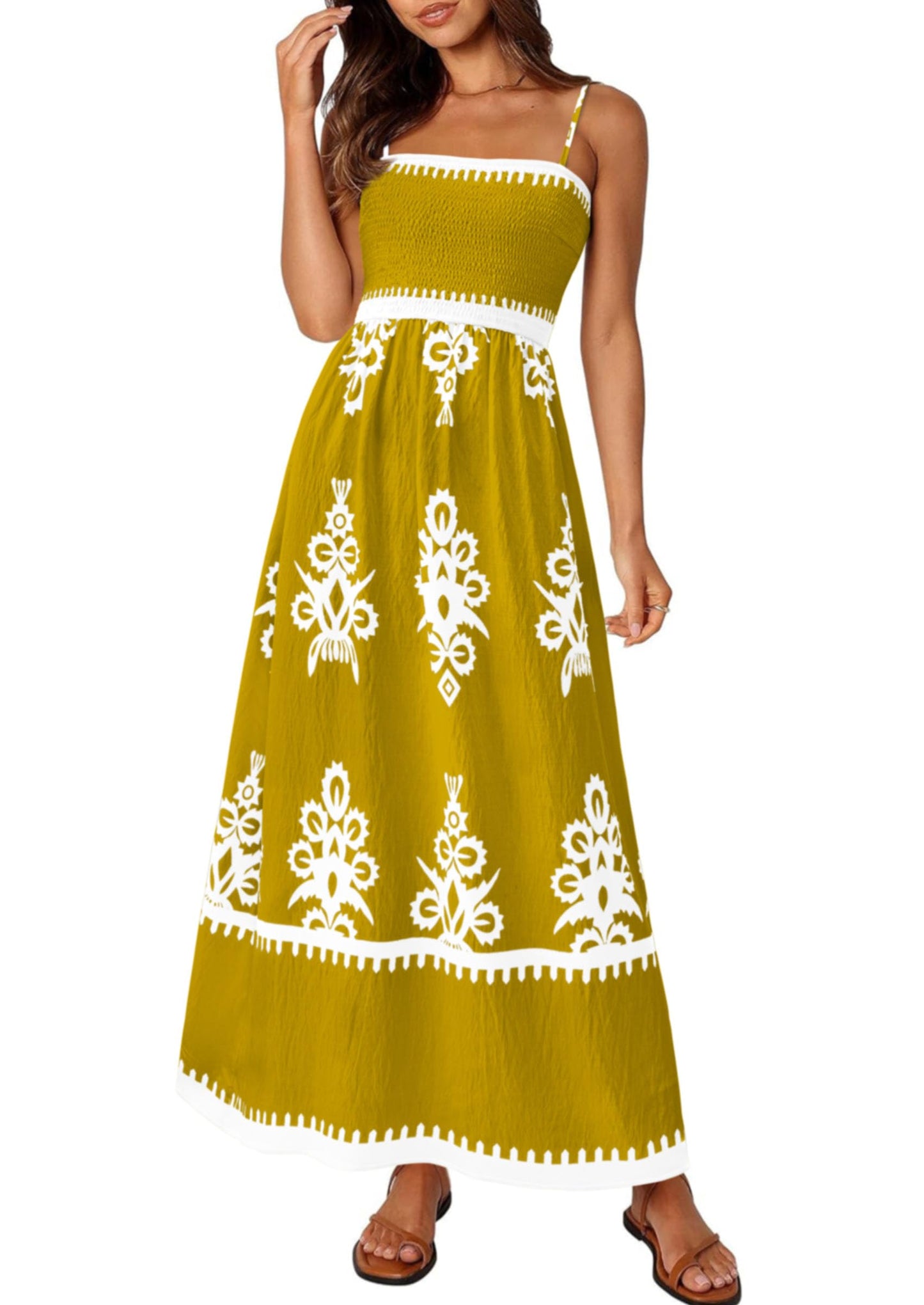 PRETTYGARDEN Women's Summer Boho Maxi Dress