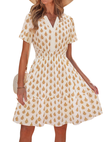 popvil Women Summer Short Dress