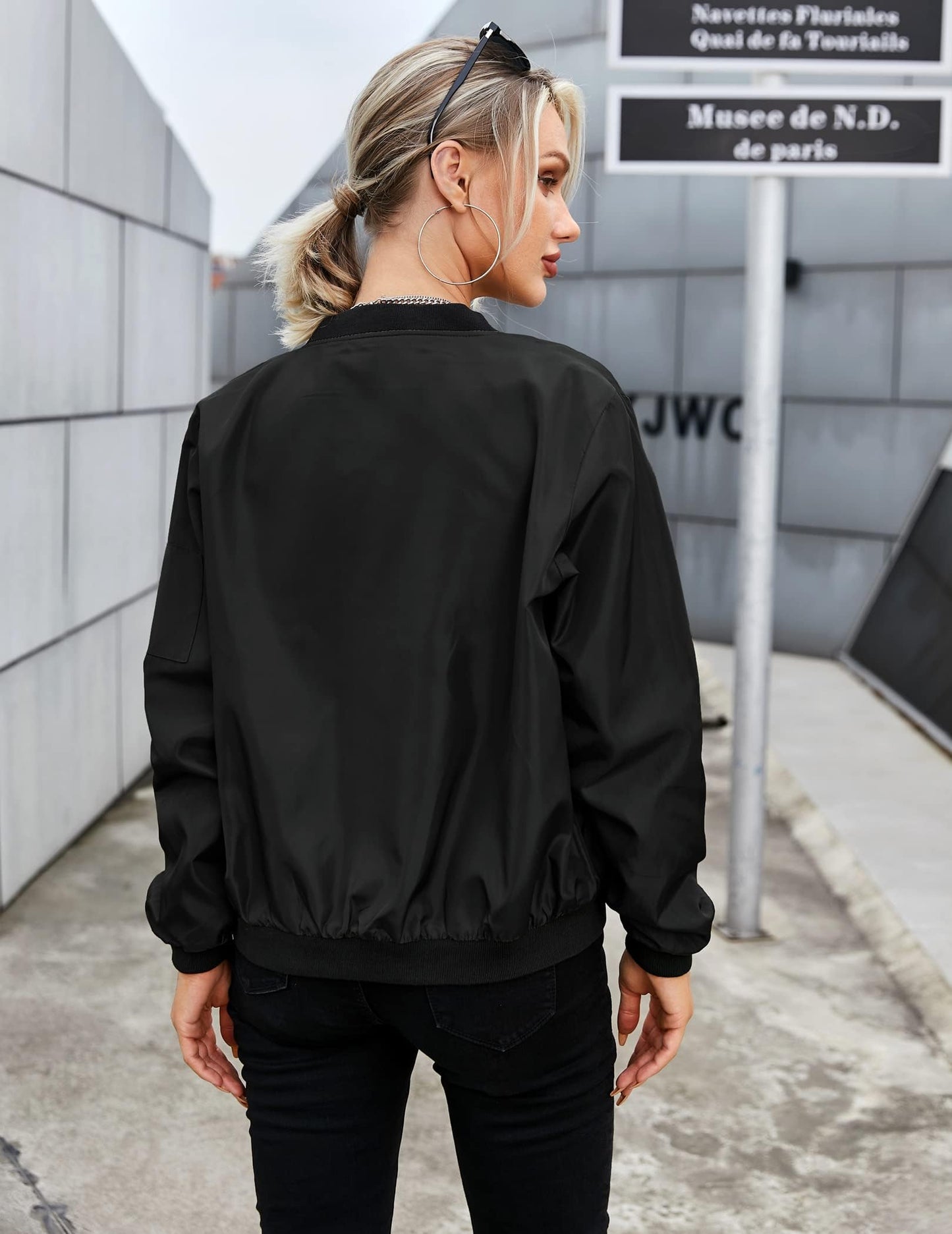 Zeagoo Women Bomber Jacket
