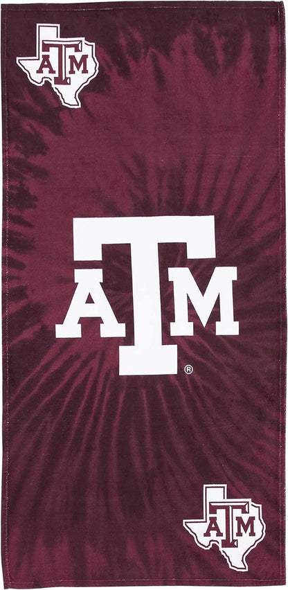 Northwest NCAA Alabama Crimson Tide Unisex-Adult Beach Towel, 30" x 60", Stripes
