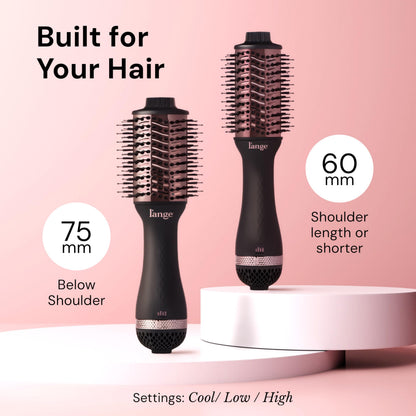 L'ANGE HAIR Le Volume 2-in-1 Titanium Blow Dryer Brush