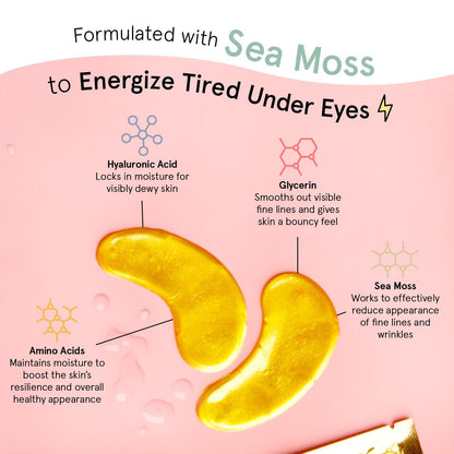 grace & stella Under Eye Patches (12 pairs) Eye Masks for Puffy Eyes and Dark Circles - Gifts for Women, Bridesmaids, Birthdays, Bachelorette Party, Self Care Gifts for Women - Vegan Cruelty-Free