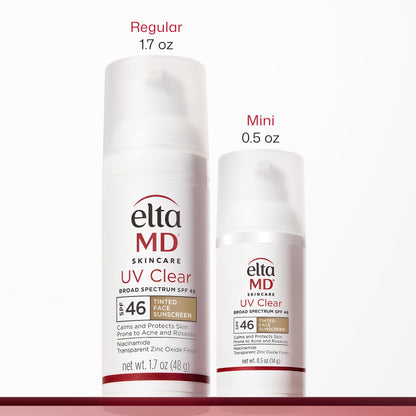 EltaMD UV Clear Face Sunscreen SPF, Oil-Free Sunscreen with Zinc Oxide, Dermatologist Recommended