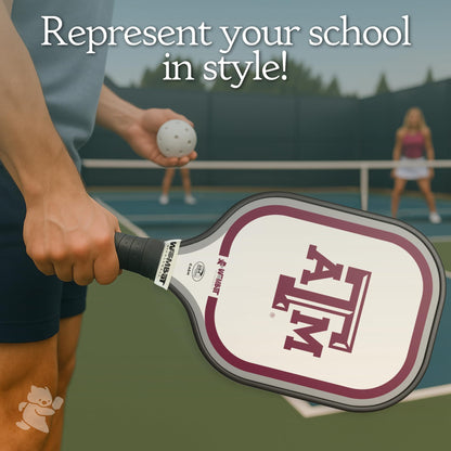 Officially Licensed College Pickleball Racquet