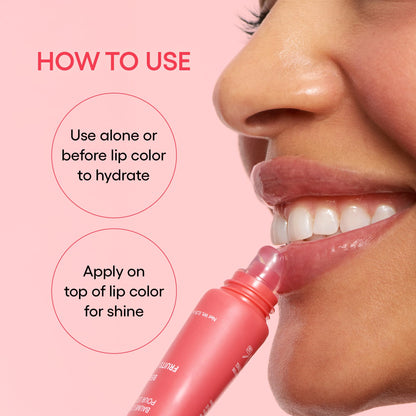 LANEIGE Lip Glowy Balm: Sheer Tinted Lip Treatment Balm Tube with Shea & Murumuru Butters for Hydrating, Moisturizing, Glossy, Non-Sticky Shine, Berry | Korean Skin Care