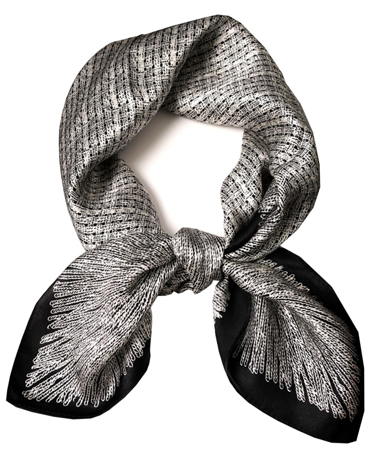 Saiusloa Neck Scarf For Womens Silky Head Scarves Hair Bandanas Square Scarf Fashion Accessories lightweight