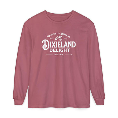 Alabama Football Dixieland Delight Fan Long Sleeve T-Shirt