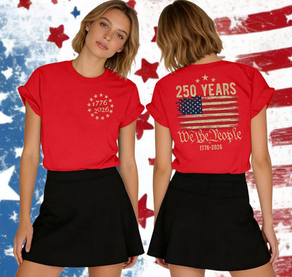 American Flag Shirts for Women 4th of July T-Shirts USA Graphic Tees Casual Blouse Tops