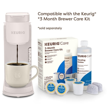 Keurig K-Express Single Serve K-Cup Pod Coffee Maker, 3 Brew Sizes, Strong Button Feature, 42oz Removable Reservoir, Island Berry