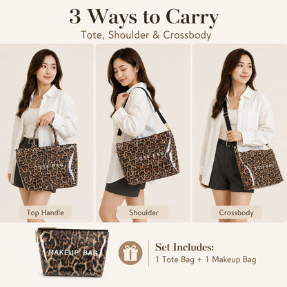 GISMTR Large PVC Tote Bag