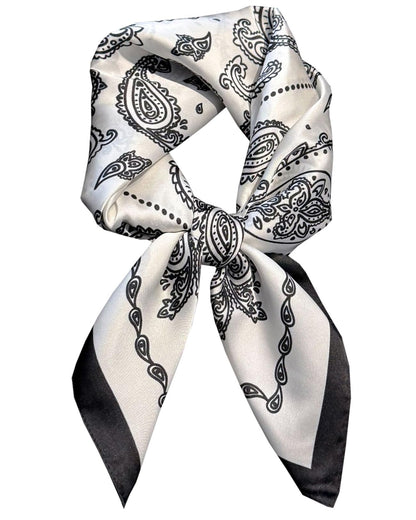 Satin Bandana Headscarf for Women Silky Hair Scarves for Fashion Lightweight