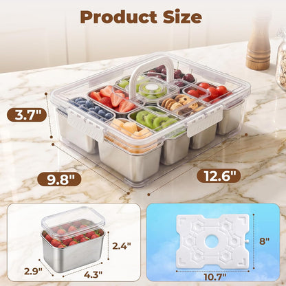 Homelove Snackle Box Container with Ice-Pack