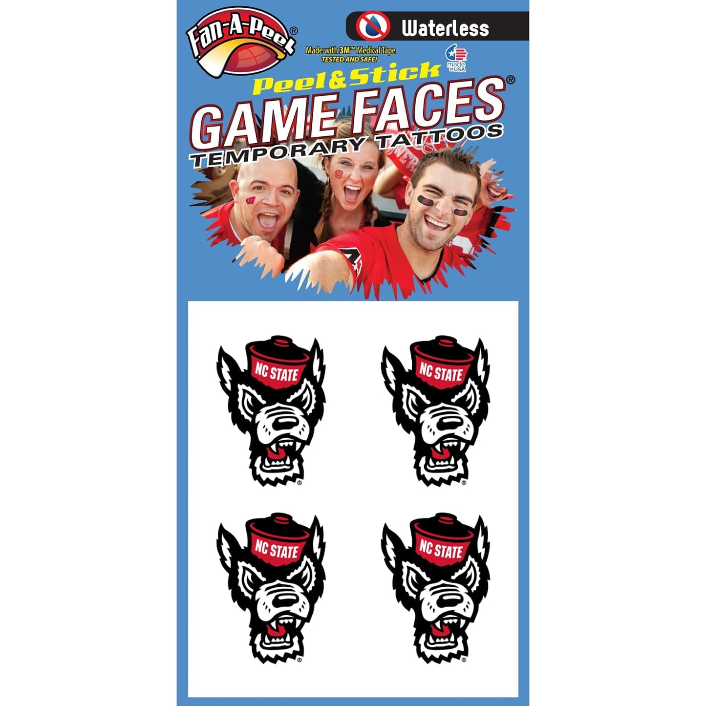 Alabama Waterless Temporary Tattoos - Hypoallergenic Peel and Stick Waterproof Temporary Tattoos - Officially Licensed