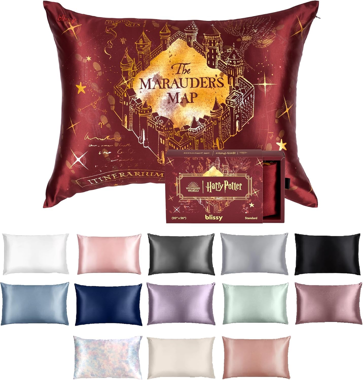 Blissy Silk Pillowcase - 100% Pure Mulberry Silk
