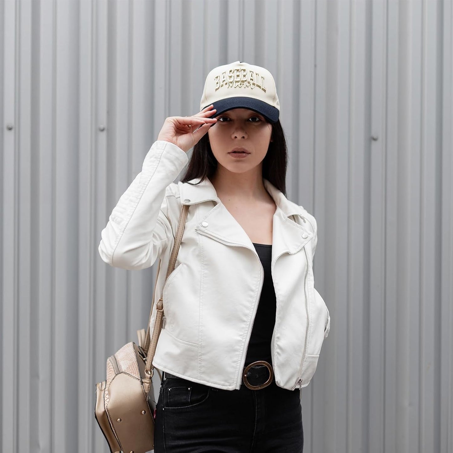Baseball Mama Trucker Hat- 3D Embroidered Mama Adjustable Cotton Baseball Caps for Women