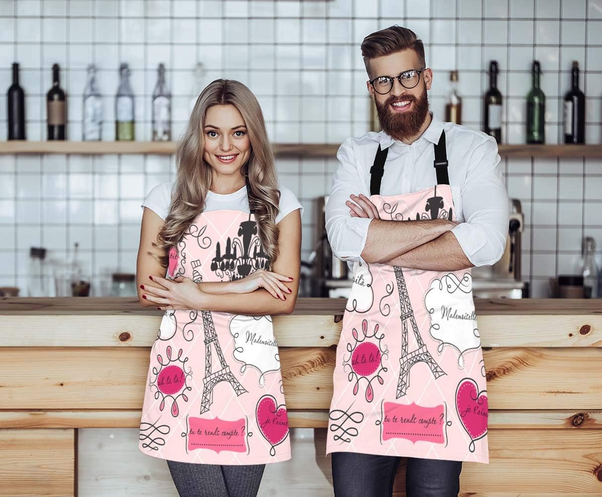 Wondertify Doodle Frames in French Style Apron
