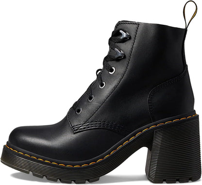Dr. Martens Women's Jesy Leather Heeled Lace Up Boot