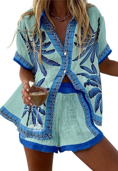 Women's Graffiti Graphic 2 Piece Outfits