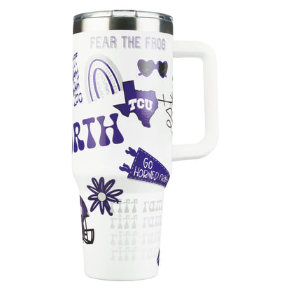 The Memory Company Officially Licensed NCAA - Texas A&M University 40oz Team Spirit Game Day Tumbler