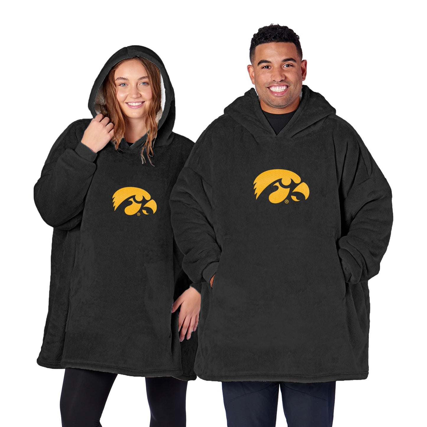 Northwest NCAA unisex-adult Hoodler Oversized Sherpa Pullover