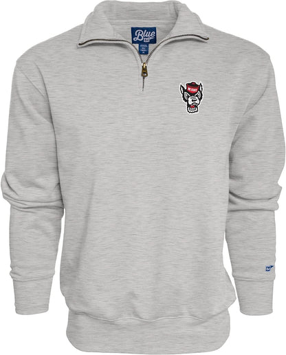 Blue 84 NCAA mens Quarter Zip Sweatshirt Icon