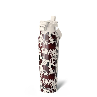 Frost Buddy 24oz Insulated Water Bottle - Straw & Chug Lid - Leak-Proof | Sip-or-chug dual lid | Ice-cold for 24+ hours | Cup-holder friendly