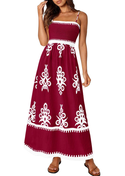 PRETTYGARDEN Women's Summer Boho Maxi Dress