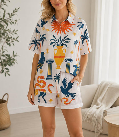 LOVESHOOT 2 Piece Short Sets