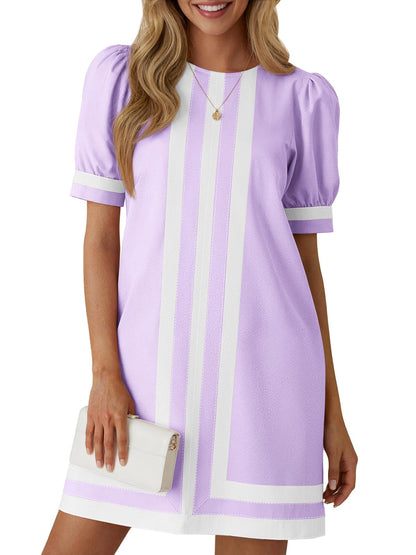 Wenrine Womens Summer Mini Dress