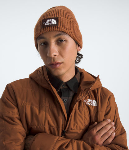 THE NORTH FACE TNF Logo Box Cuffed Beanie | Classic Fit, Rib Knit Winter Hat for Men & Women