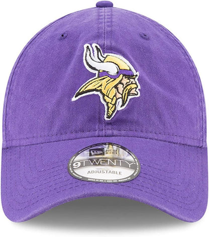New Era NFL Core Classic 9TWENTY Team Color Adjustable Hat Cap
