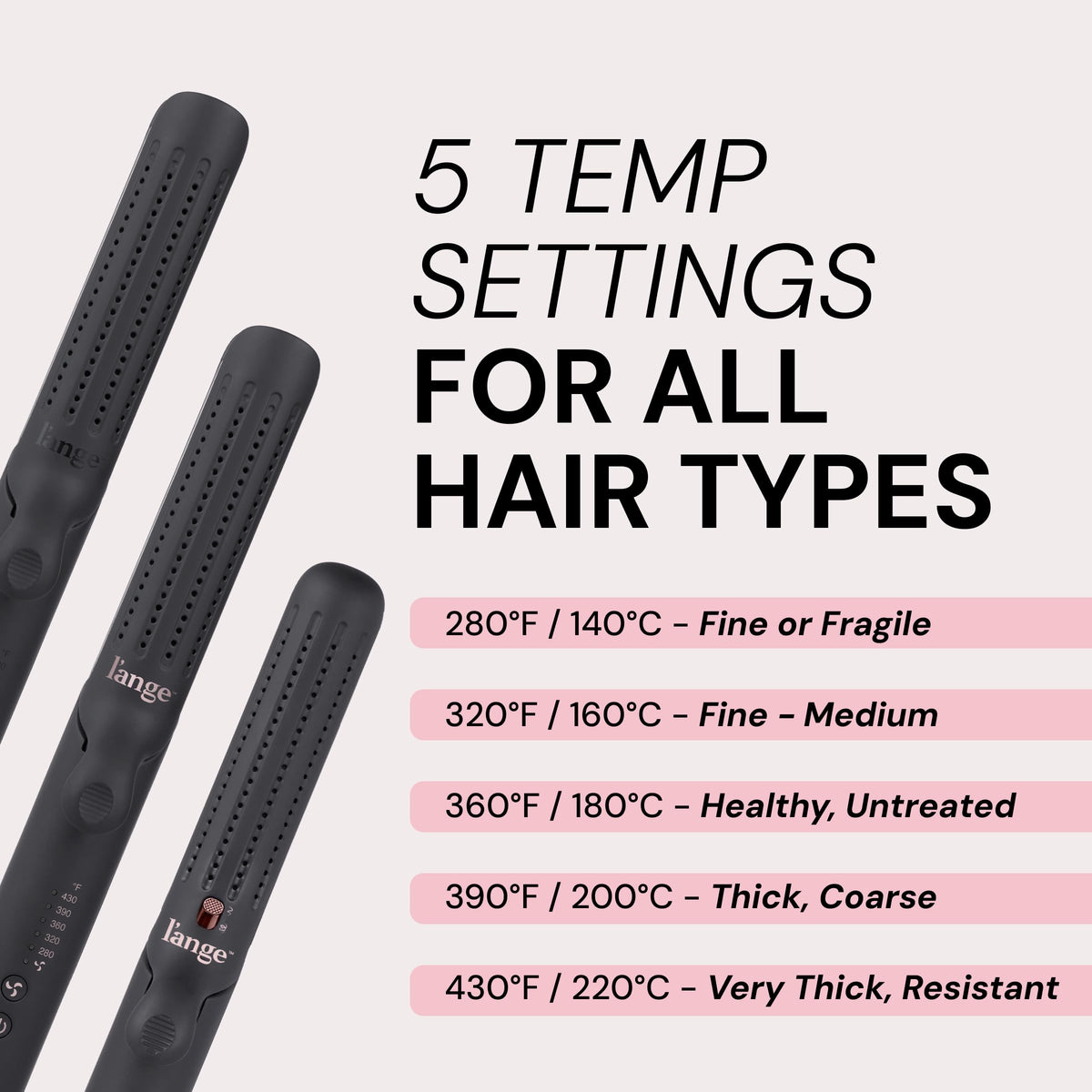 L'ANGE HAIR Le Duo Grande 360° Airflow Styler