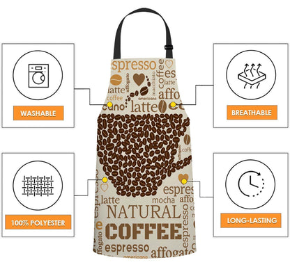 Wondertify Doodle Frames in French Style Apron