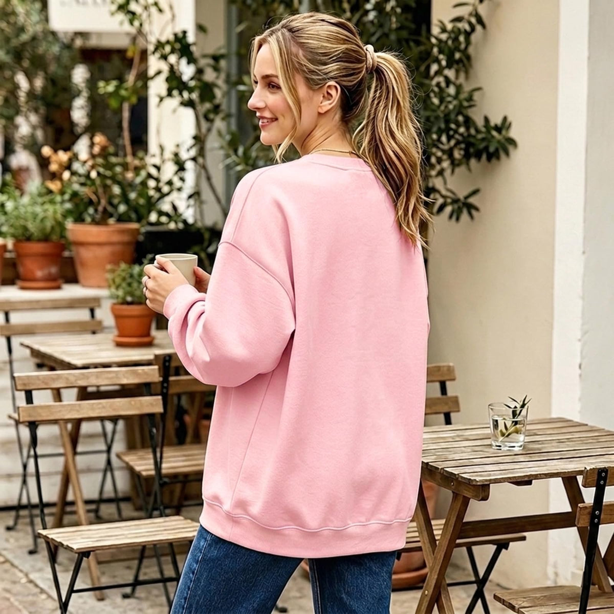 BeWithYou Christian Sweatshirts for Women -God is Good