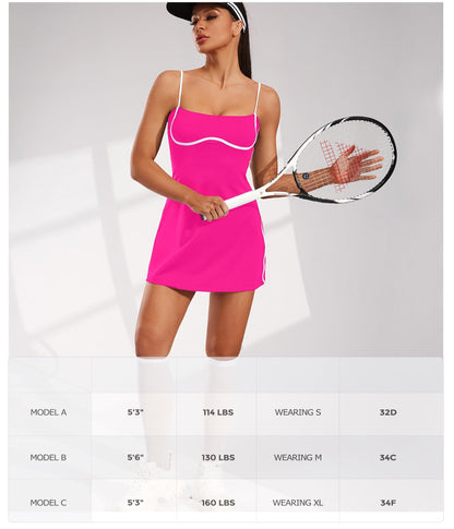 Womens Workout Tennis Dress