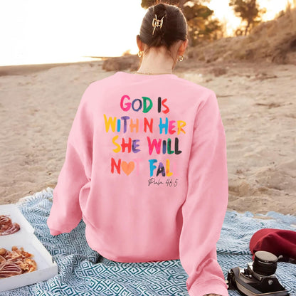 Sulayesh Christian God Is Within Her Sweatshirts