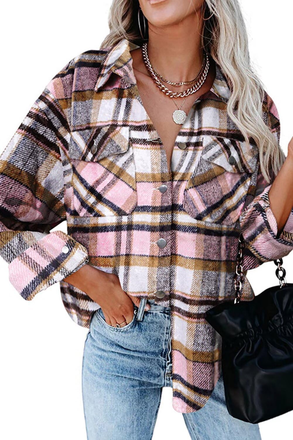 Magritta Womens Shirts Collared Long Sleeve