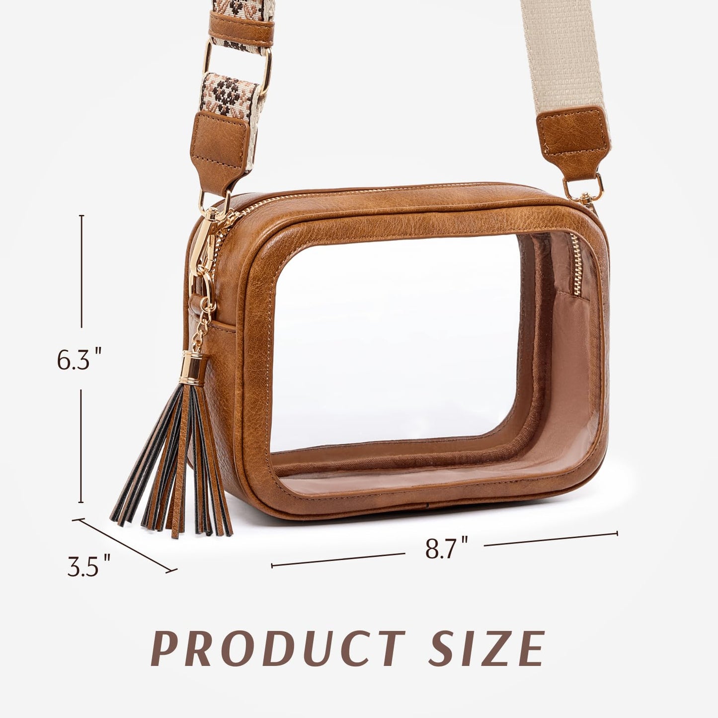 Unilily Clear Bag for Stadium Events