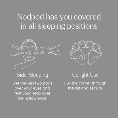 Nodpod Gentle Pressure Sleep Mask | Patented Light Blocking Design for Sleeping, Traveling & Relaxation - Sage