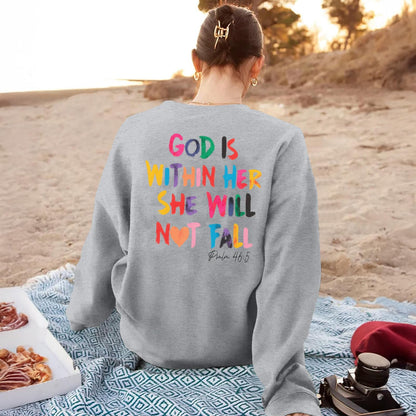 Sulayesh Christian God Is Within Her Sweatshirts