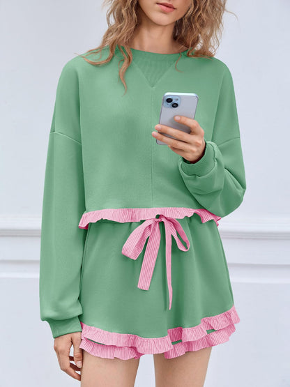 Fisoew Women's 2 Piece Lounge Set