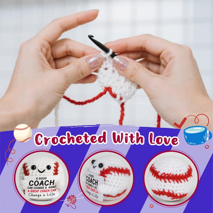 Baseball Gifts for Boys Son Birthday Christmas Positive Crochet Animals